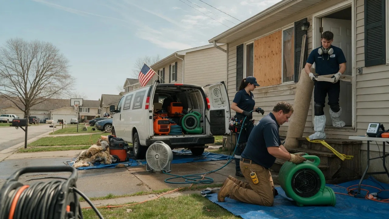Water Damage Restoration in Andrews Air Force Base, MD near me